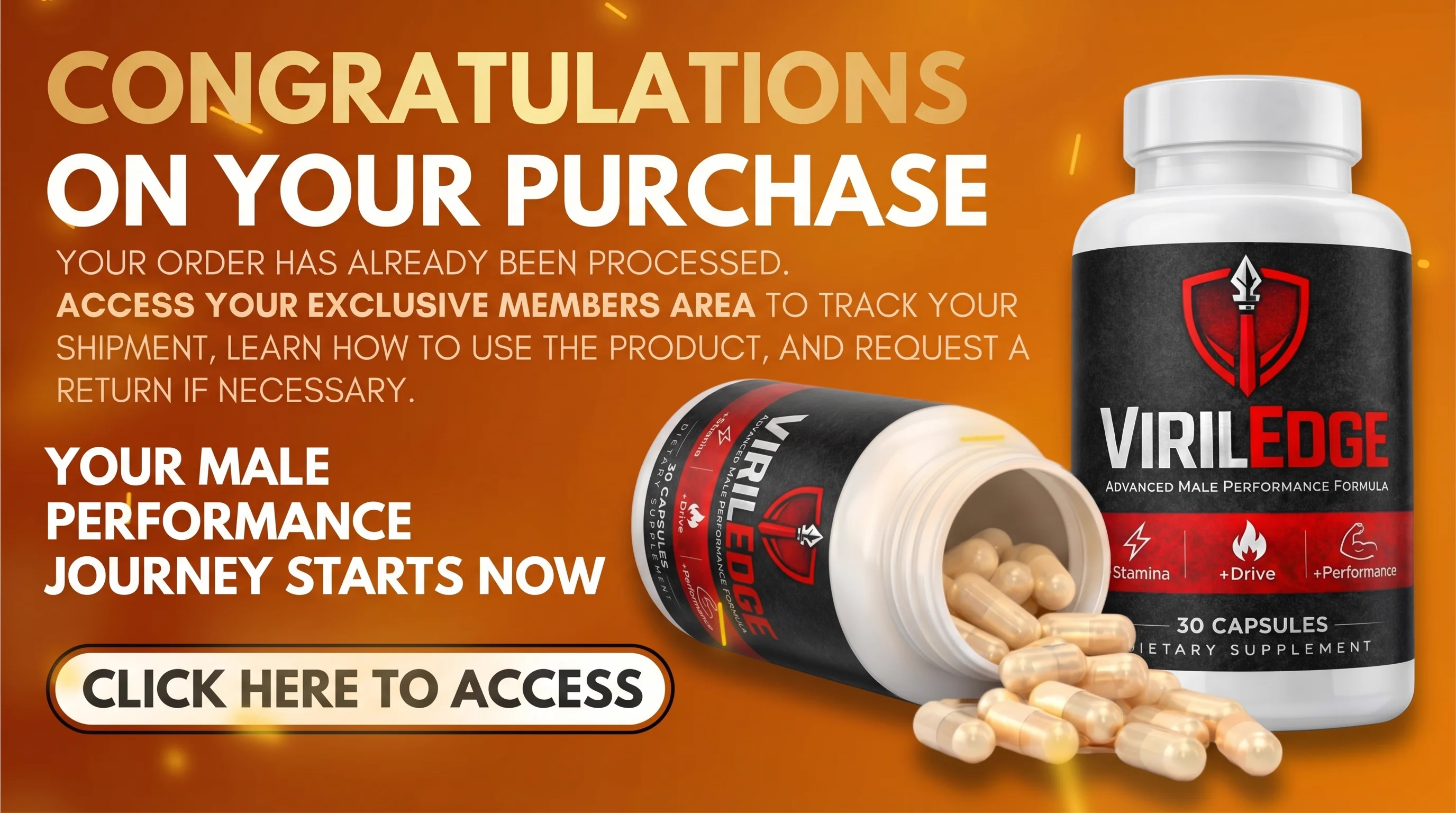 Congratulations On Your Purchase - VirilEdge